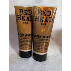 Hard To Find *New* TIGI Bed Head Colour Goddess Oil Infused Conditioner 2bottles